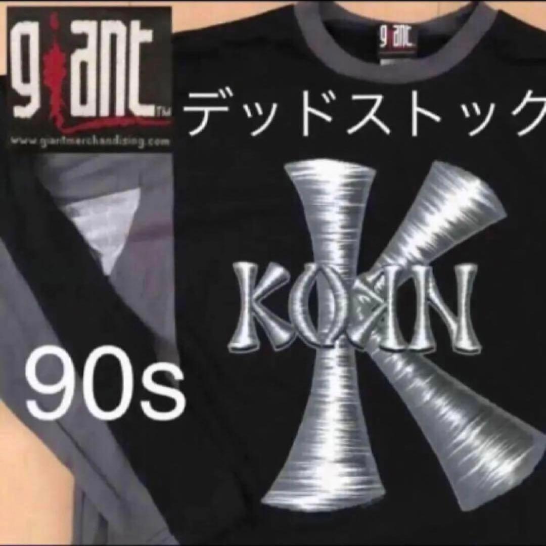 55 デッドストック KORN コーン 1998年製 ビンテージ ロンT