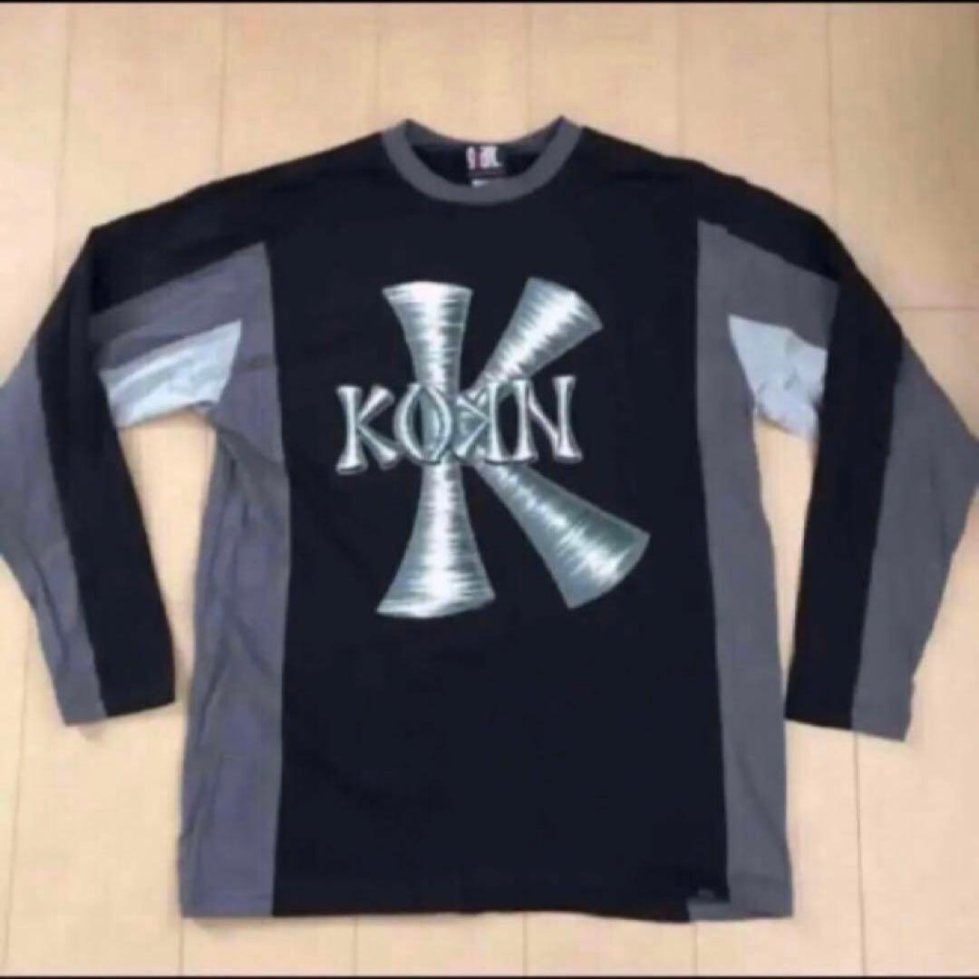 55 デッドストック KORN コーン 1998年製 ビンテージ ロンT