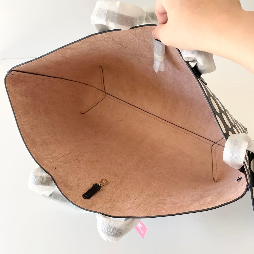 【新品】kate spade トートバッグ ポーチ付き モリー ドット A4