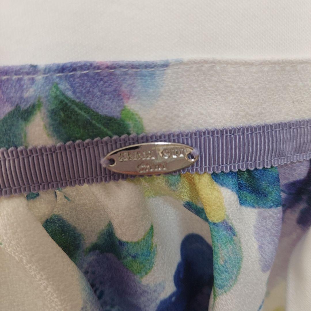 ANNSUI MINI水彩花柄ワンピースPetitmain 卒園入学式120cm