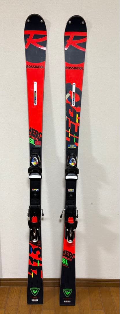 ROSSIGNOL HERO SL スキー　注意:エッジ