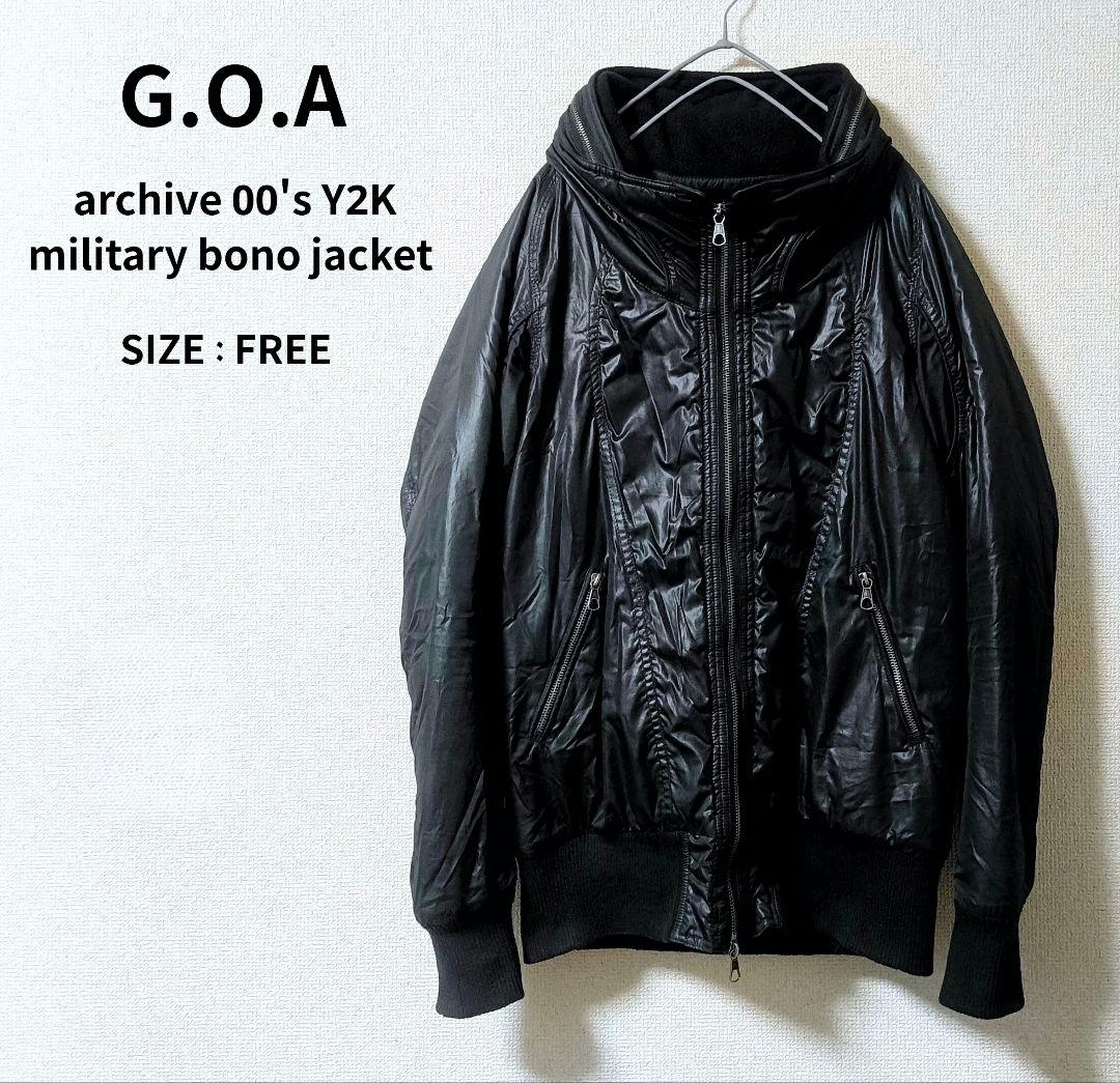 ジャケット・アウター G.O.A 00's archive military bono jkt Y2K