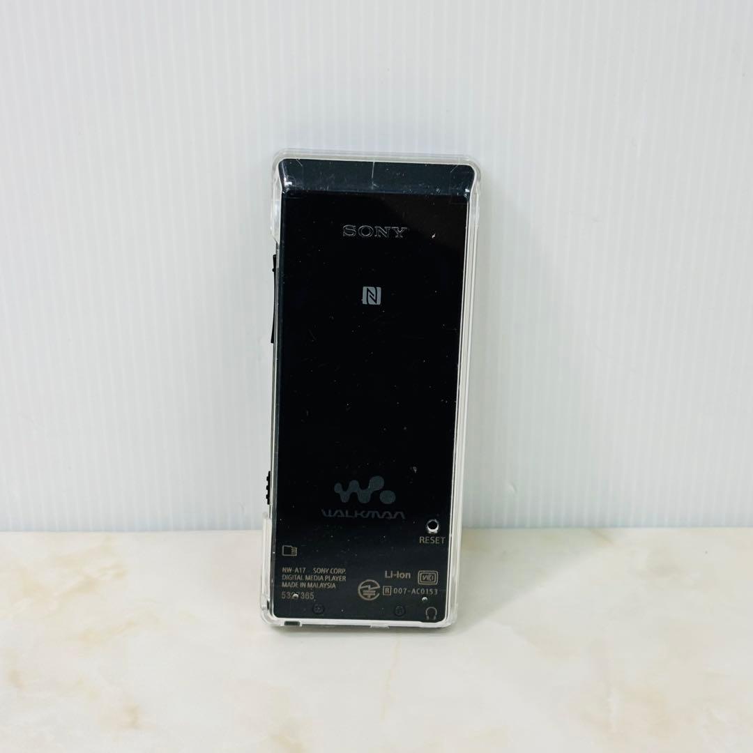 SONY ウォークマン NW-A17 ブラック 純正ケース付