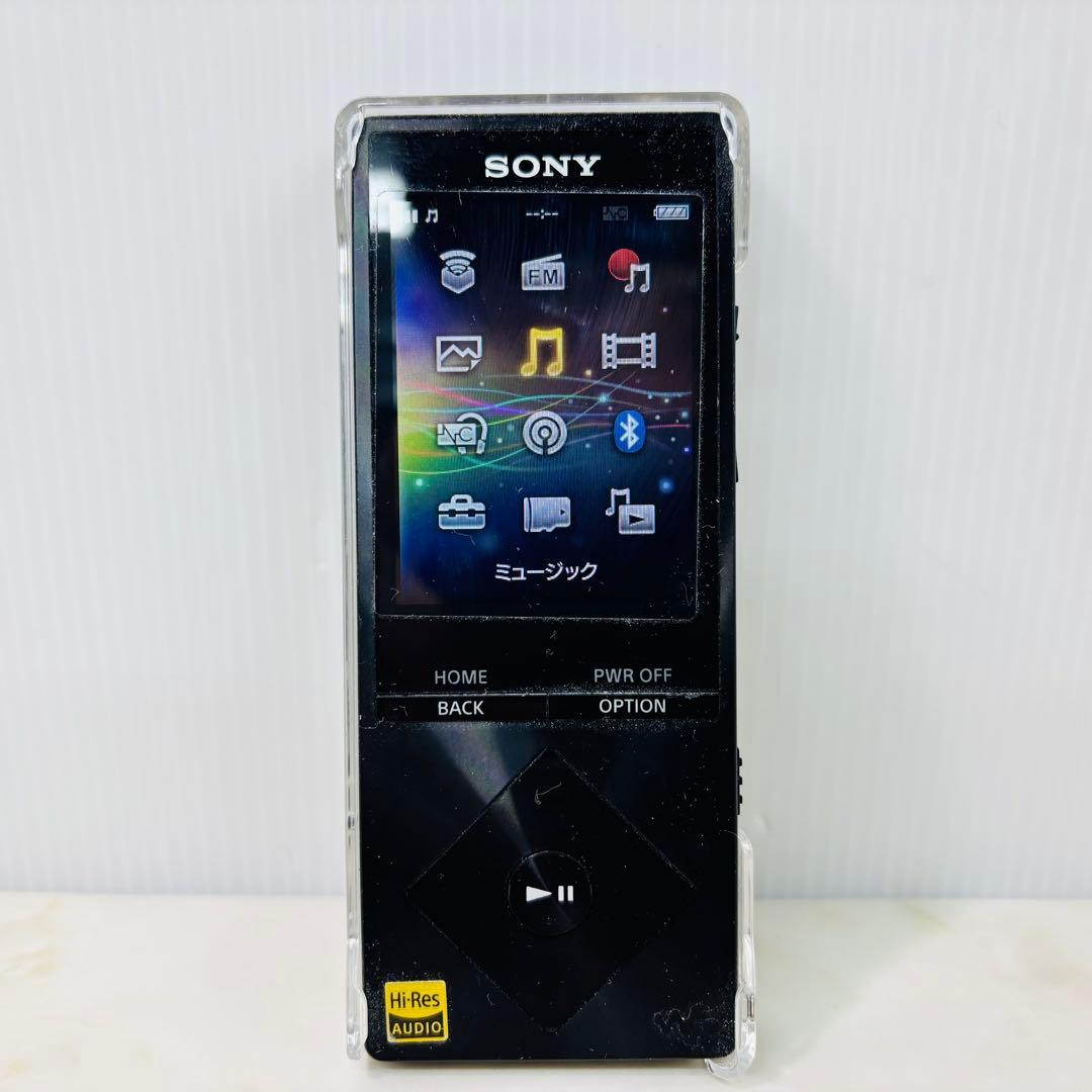 SONY ウォークマン NW-A17 ブラック 純正ケース付