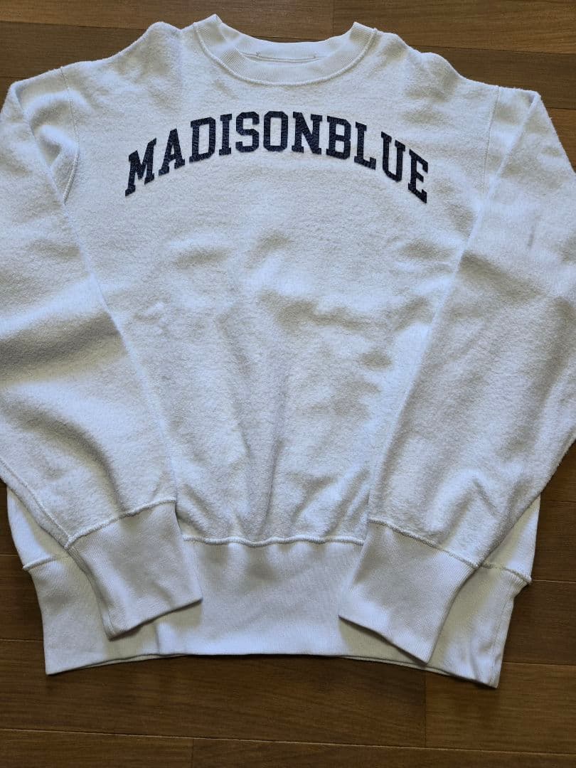 マディソンブルー 裏起毛 ビッグ スウェット プルオーバー