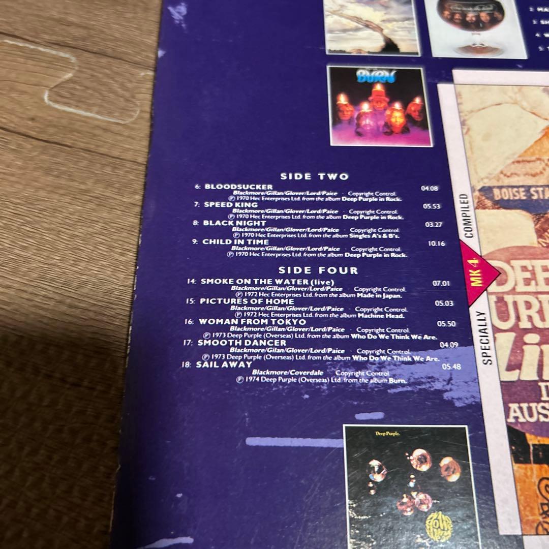 貴重中古レコード deep purple ANTHOLOGY