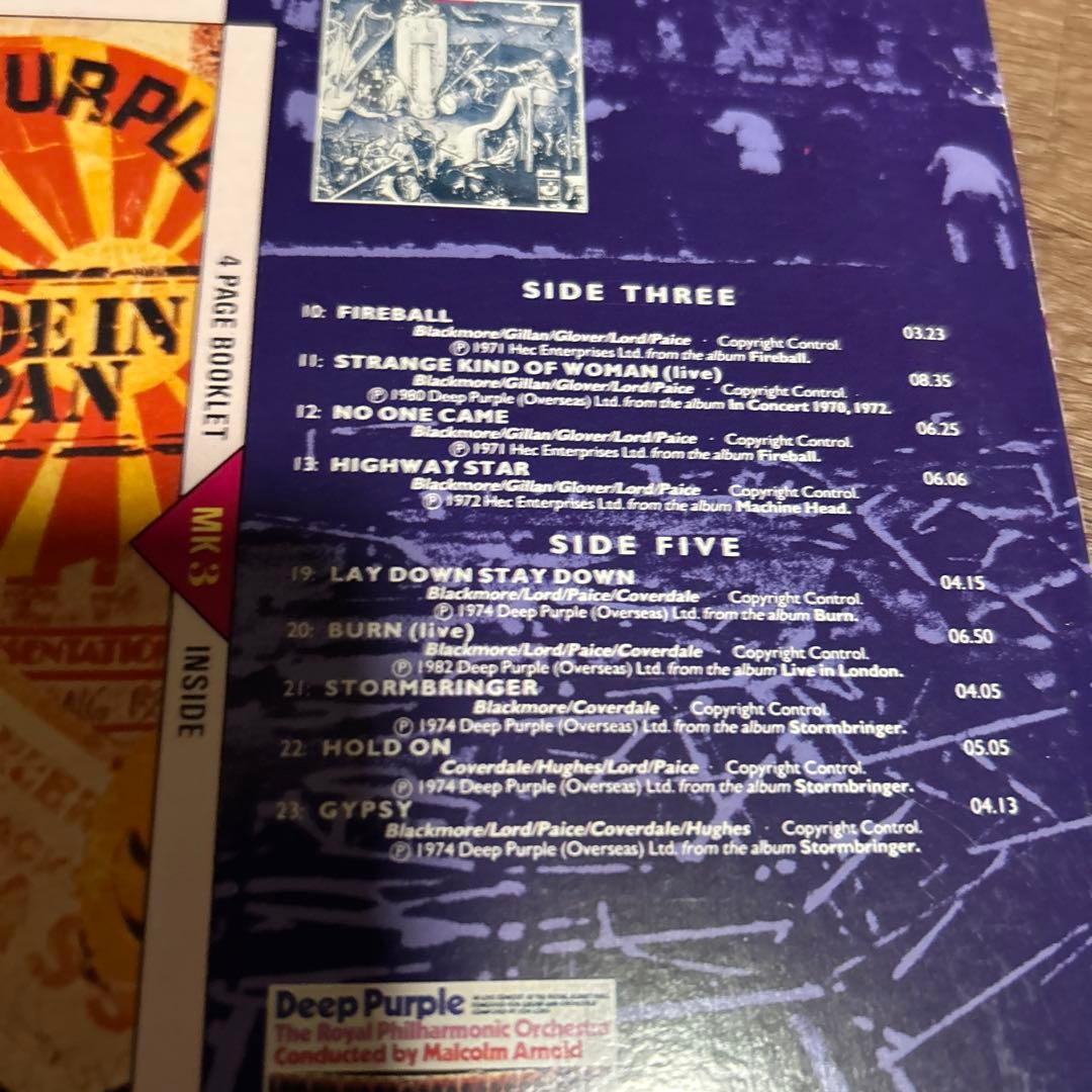 貴重中古レコード deep purple ANTHOLOGY