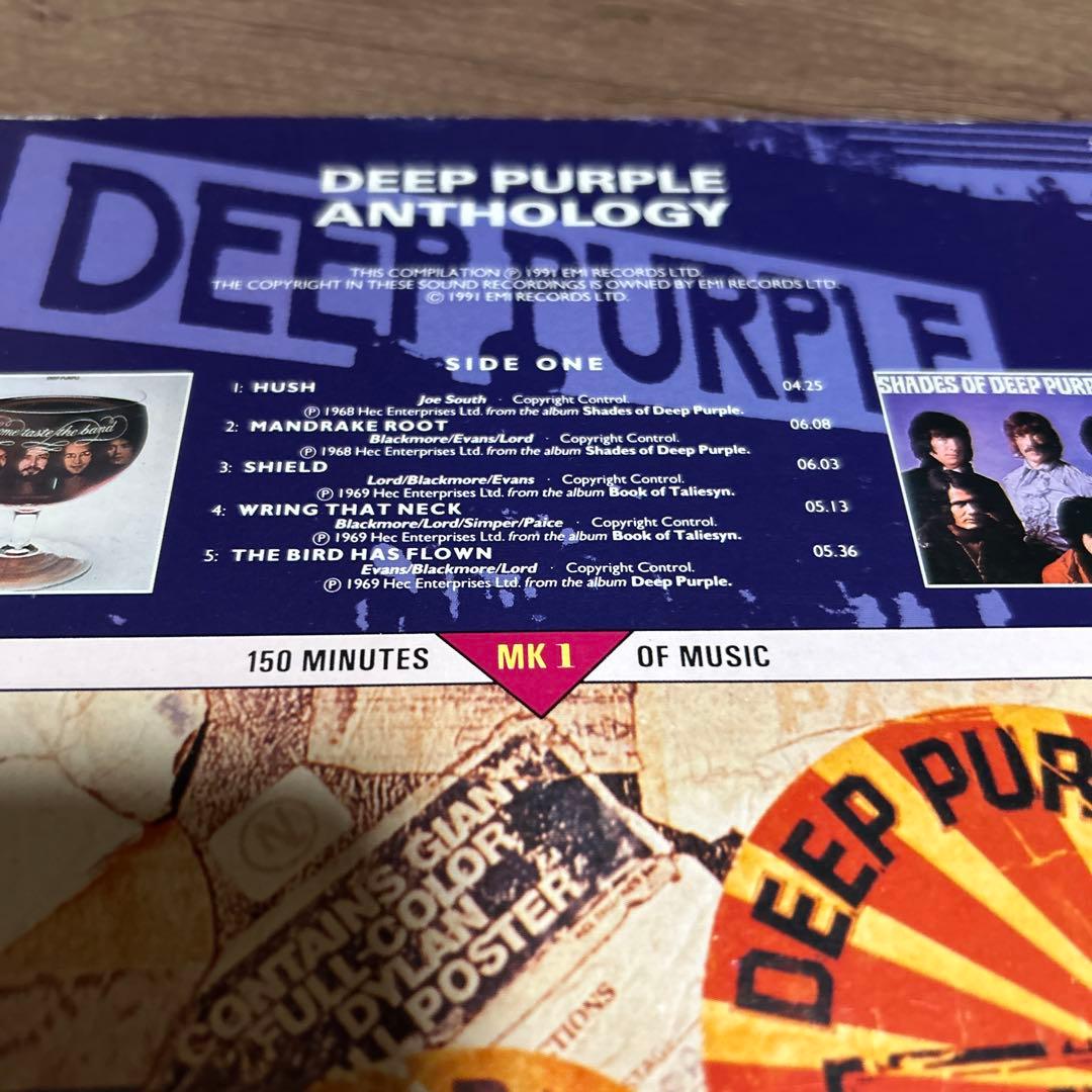 貴重中古レコード deep purple ANTHOLOGY