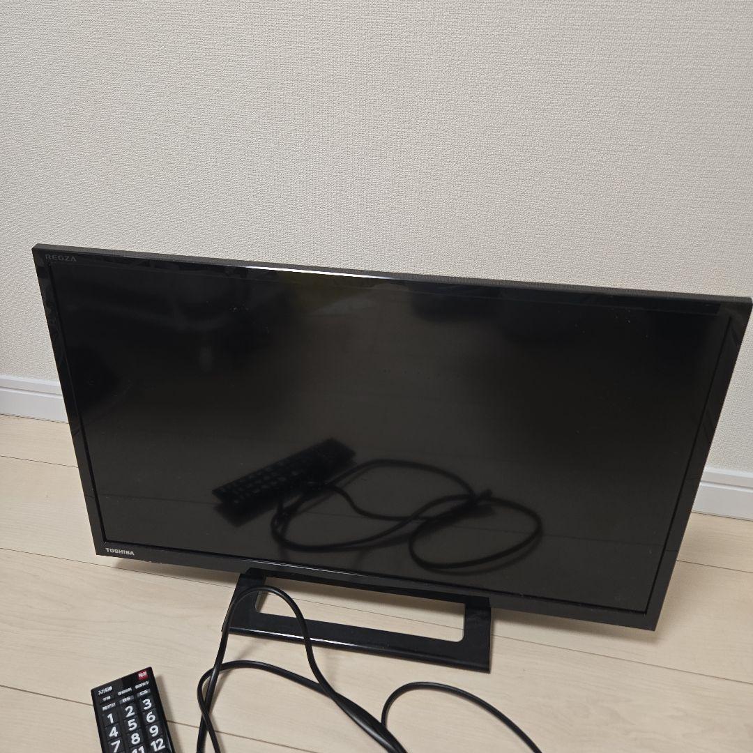 TOSHIBA REGZA 液晶テレビ 本体 リモコン付　24インチ 24S24