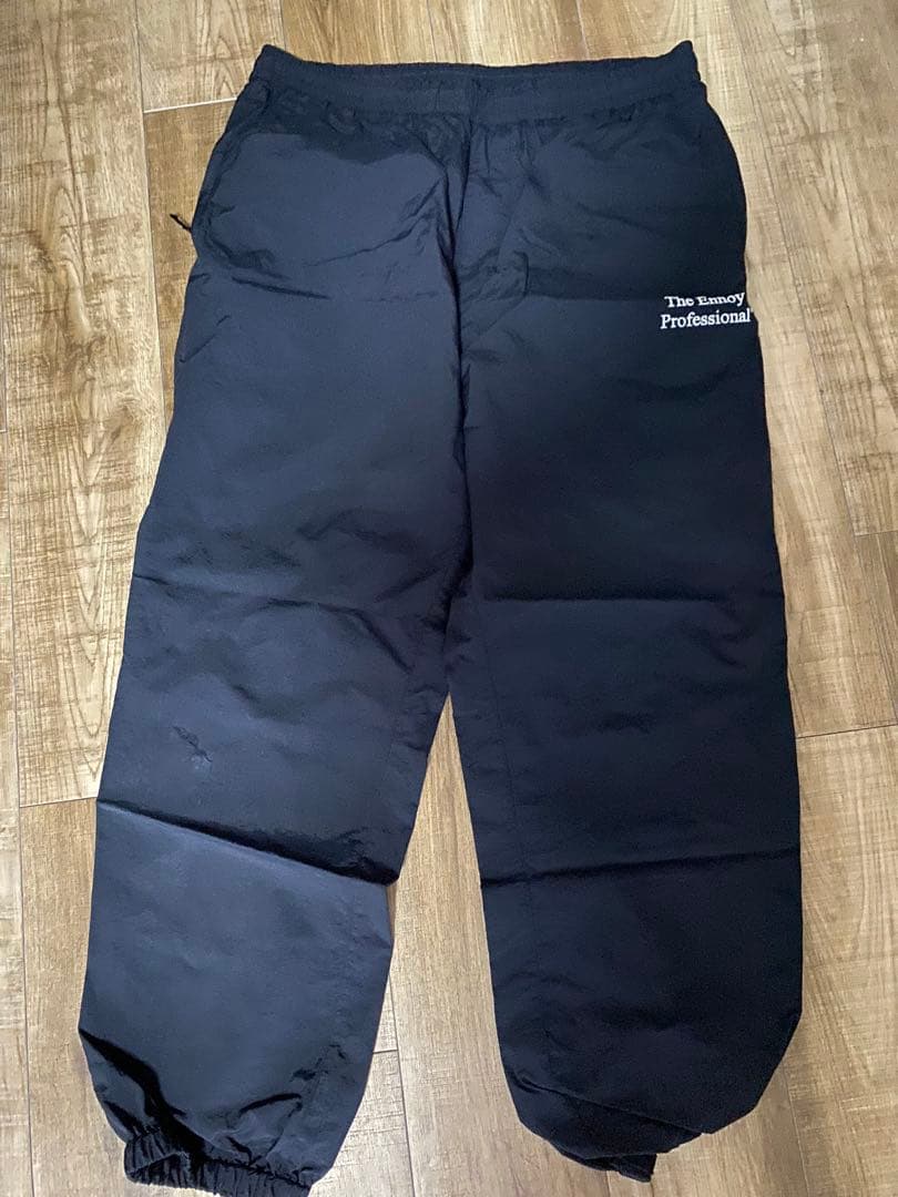 ennoy シャカシャカ　パンツ　ブラック　スタイリスト私物