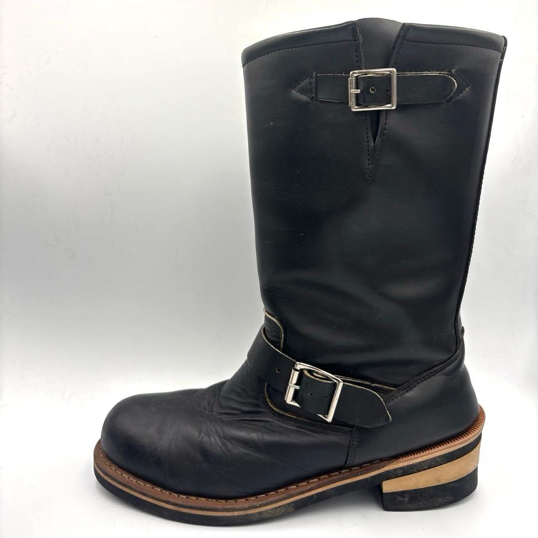 ゴッドアンドブレス エンジニアブーツ【27.5cm】ブラック スチールトゥ