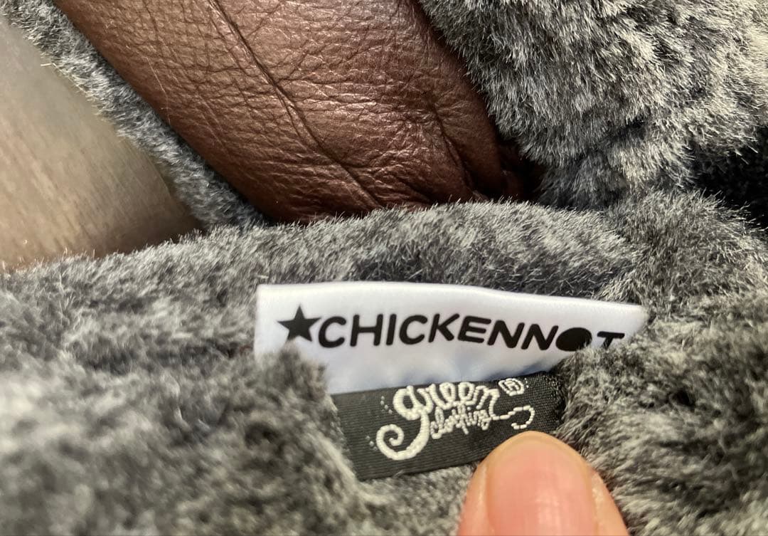 greenclothing×チキンノット　コラボ　グローブ