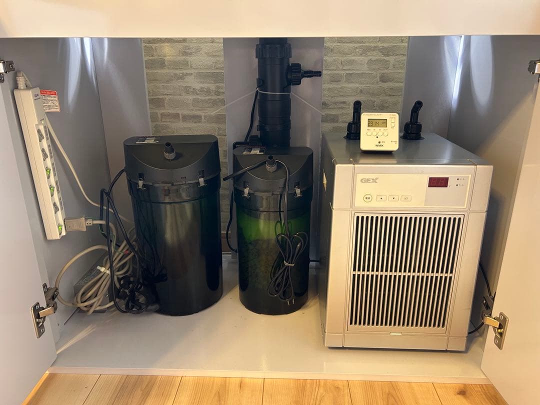 90cm水槽&キャビネット ADA製品多数！引き取りのみ販売 CO2ボンベ付き！