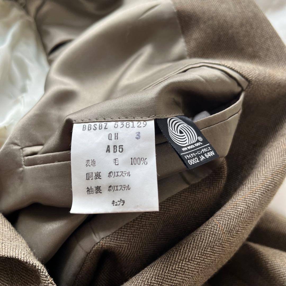 Oooo80s ブルックスブラザーズ ウール スーツセットアップ