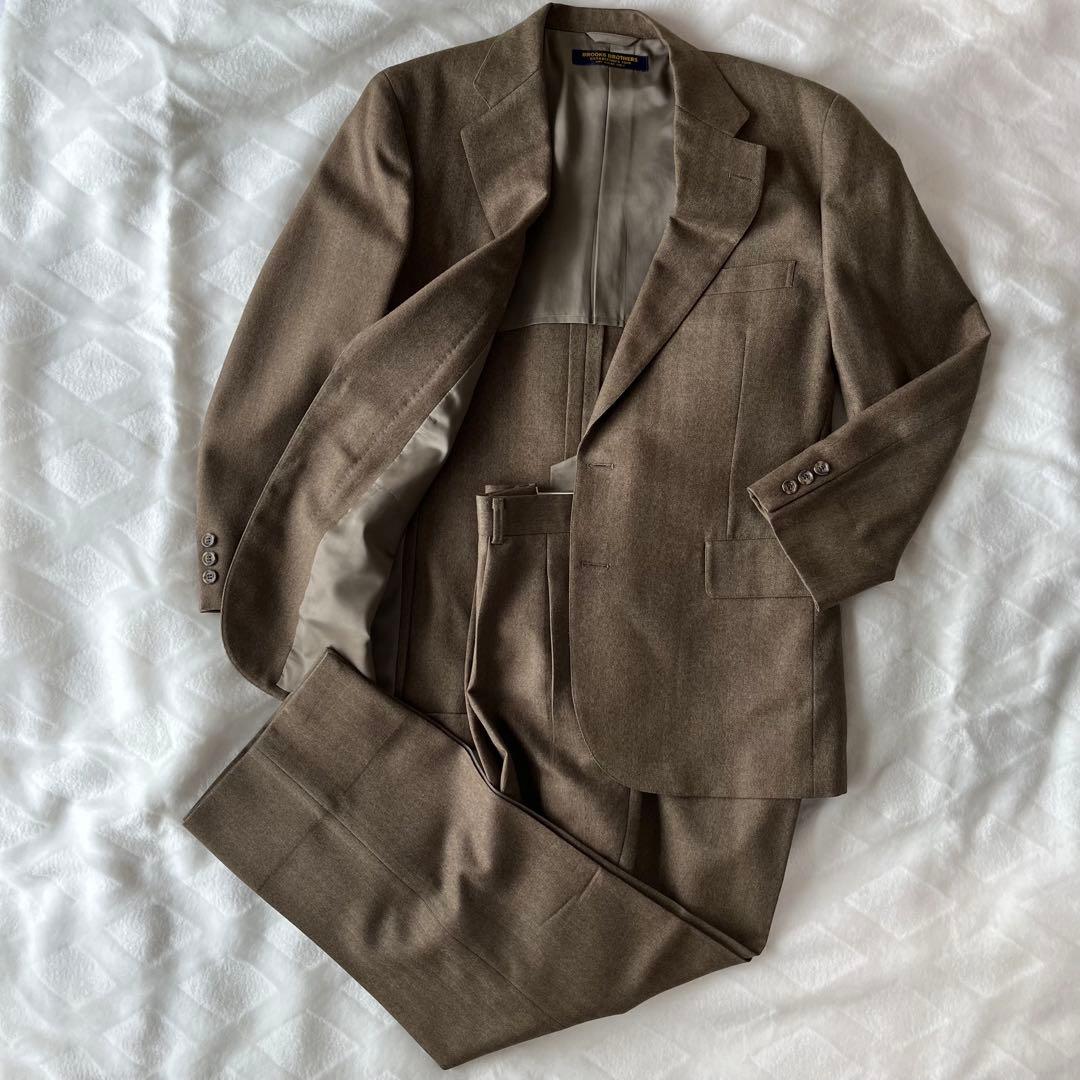 Oooo80s ブルックスブラザーズ ウール スーツセットアップ