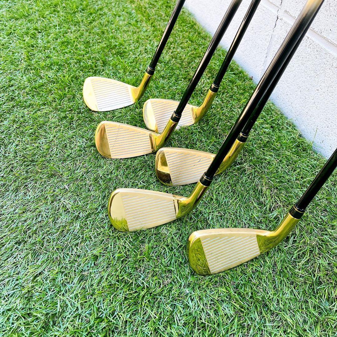 メンズゴルフクラブ　プロテック　エアーマッスル中空ハイブリッドアイアン6本セット