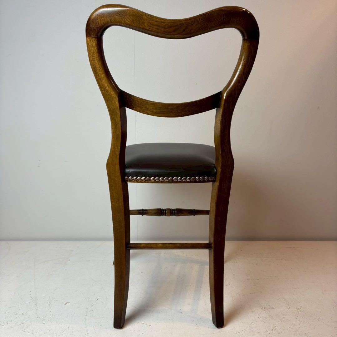 英国アンティークリプロダクト マホガニー バルーンバックチェア 椅子 4/4