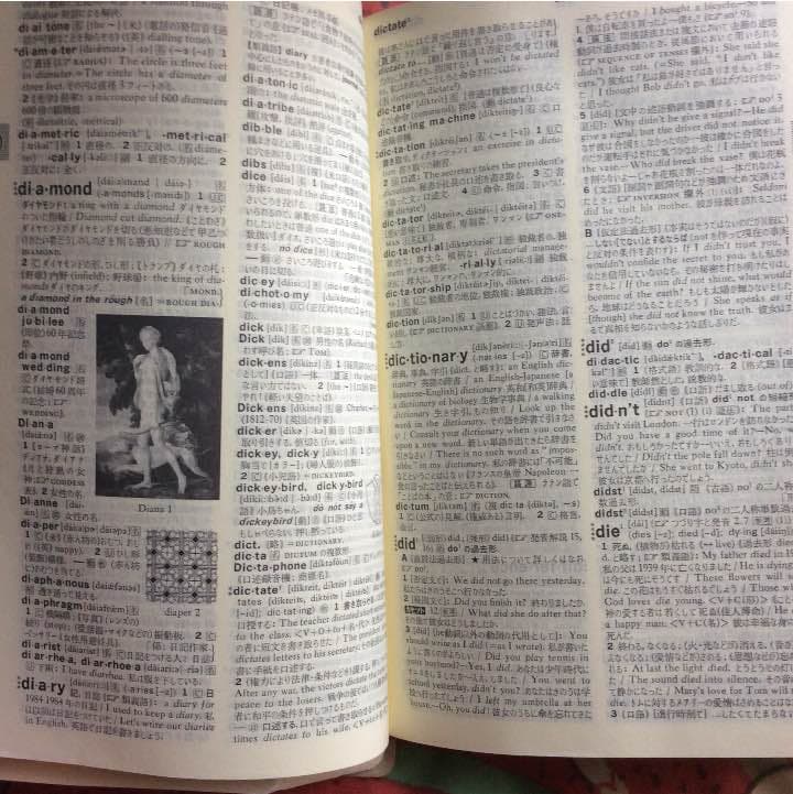 英語辞典 国語辞典