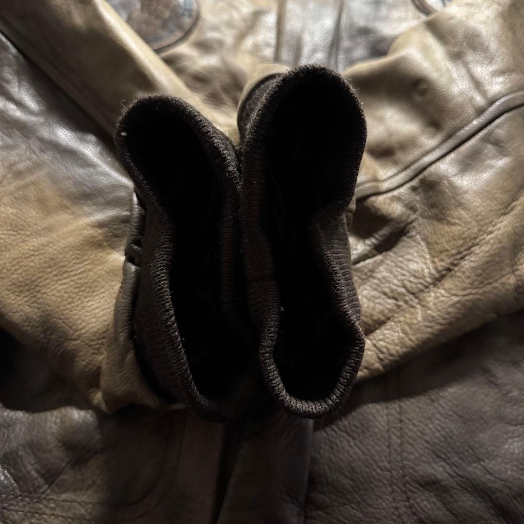 【90s vintage】フライトジャケット　G-1 A-2 ワッペン　2XL