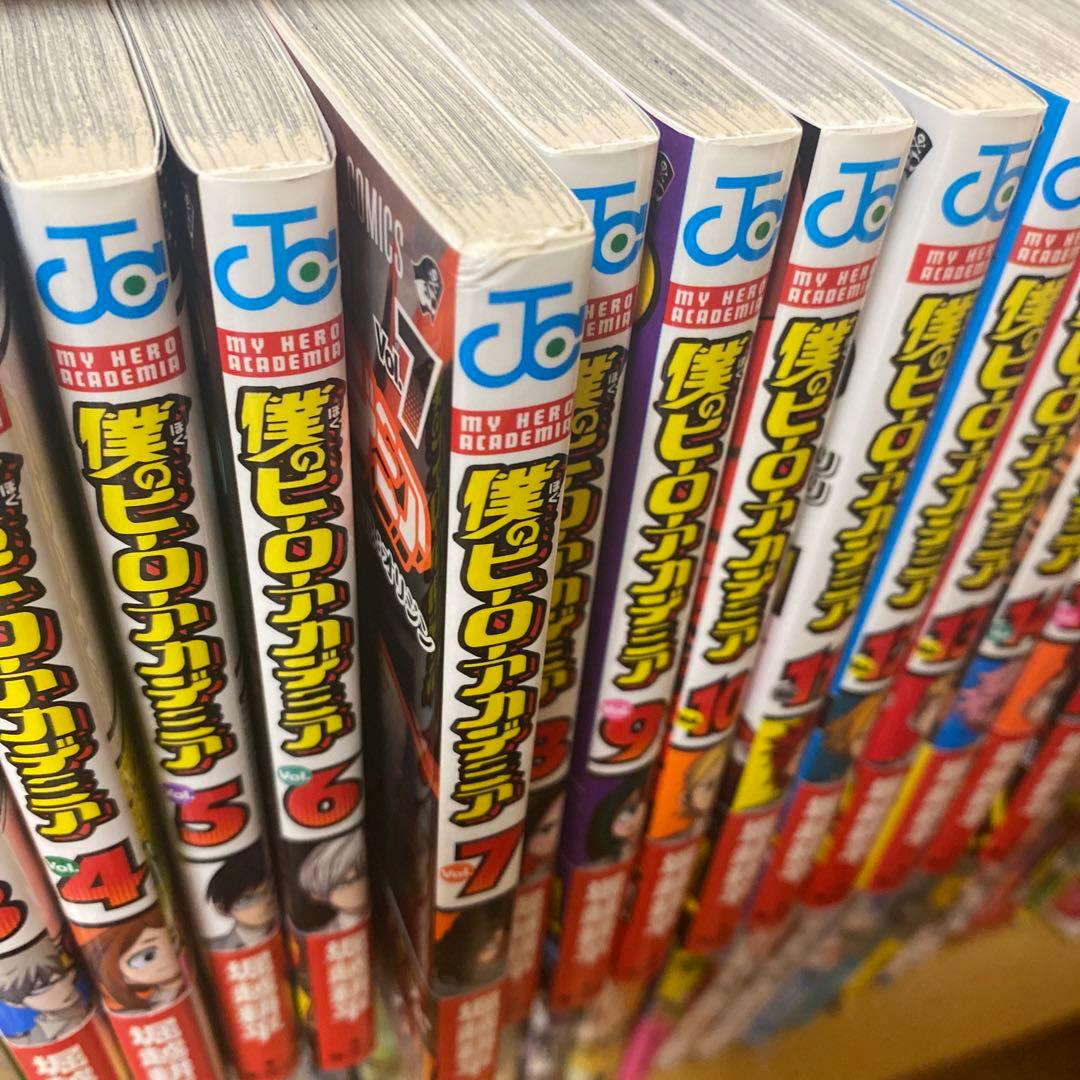僕のヒーローアカデミア　初版　帯付き　1〜31,33,R,W巻