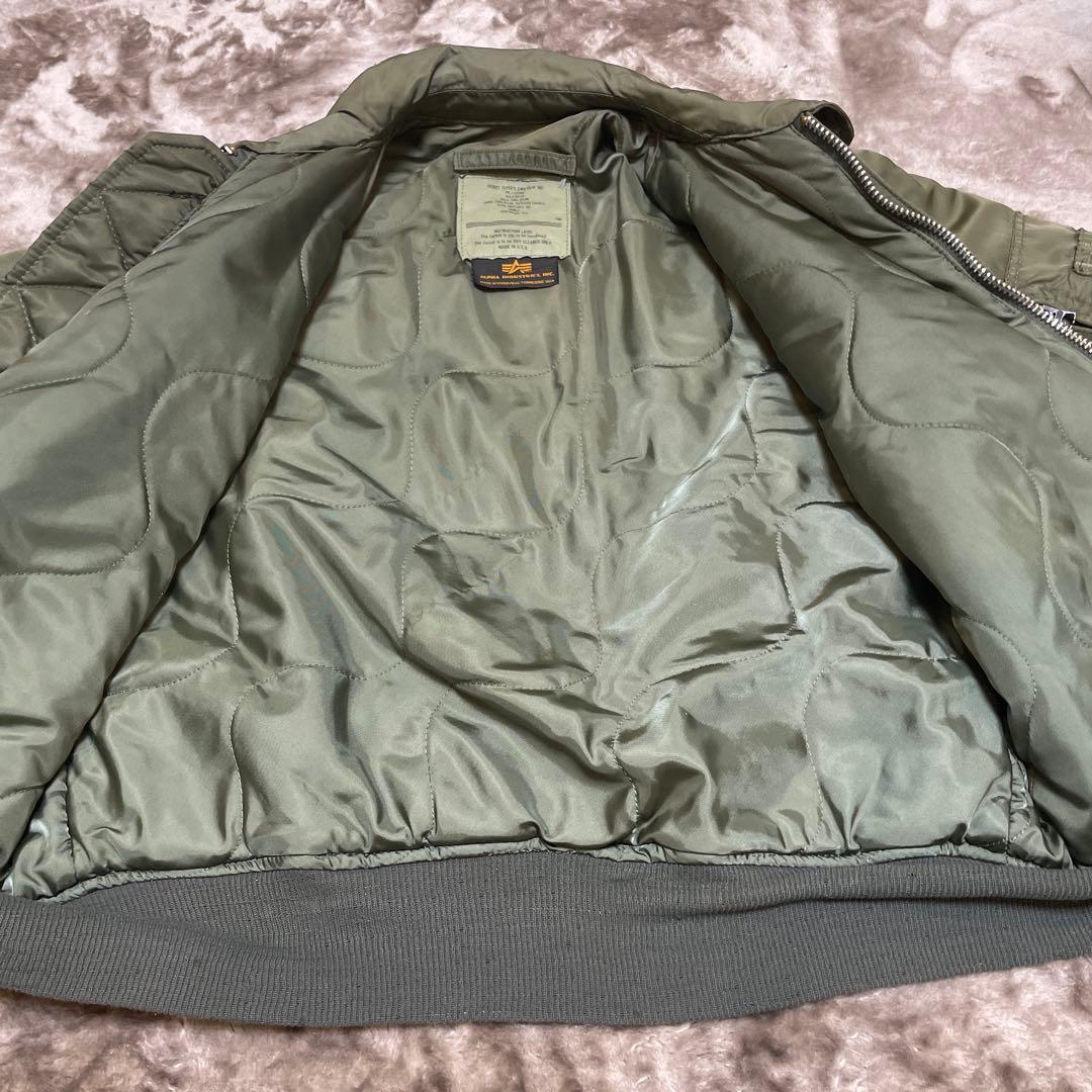 USA製ALPHA INDUSTRIES CWU-45/P フライトジャケット