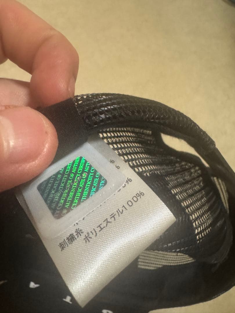 帽子 SEASET S NEOPRENE TRUCKER / BLACK