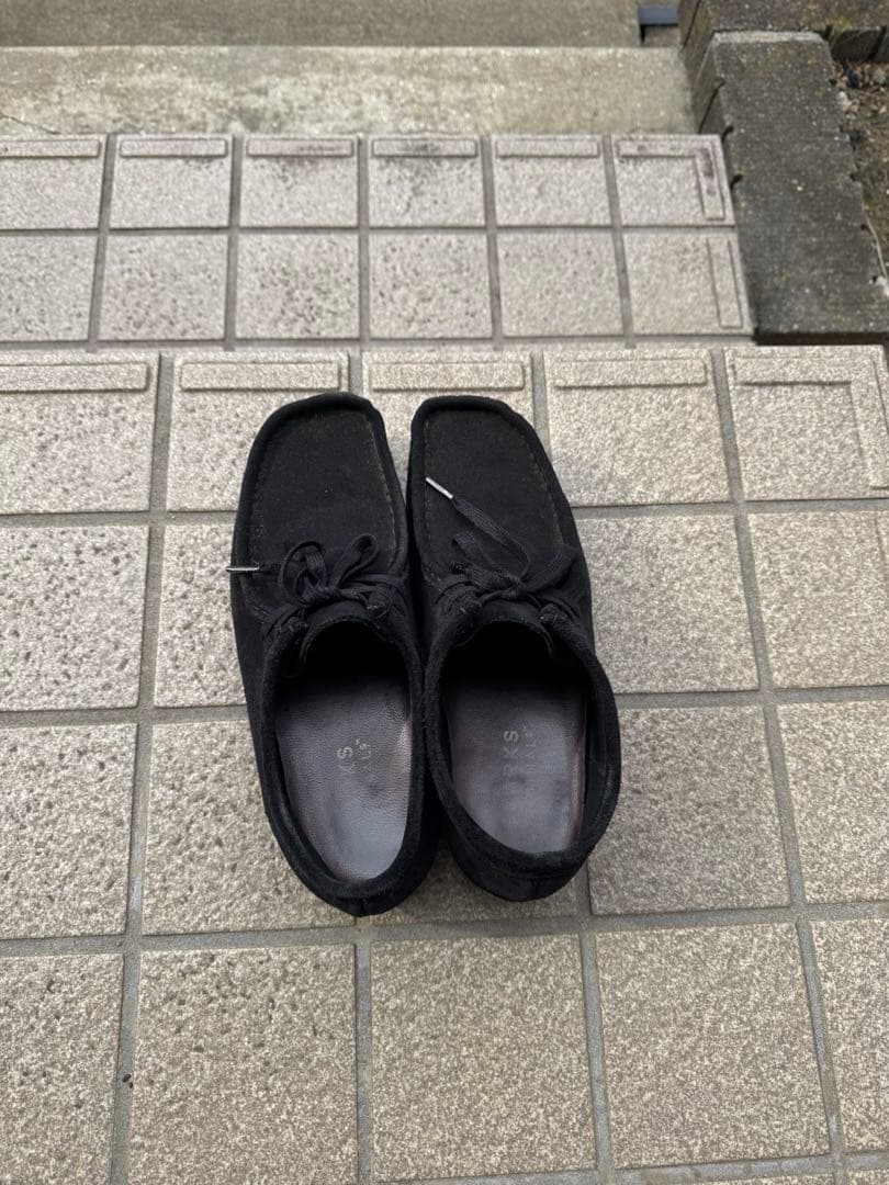 Clarks ワラビー 黒