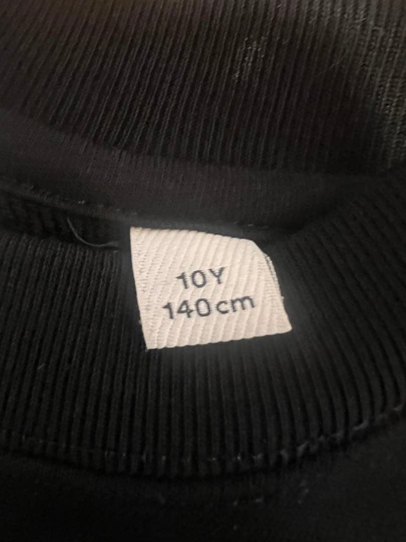 BURBERRY ブラック 花柄刺繍ワンピース