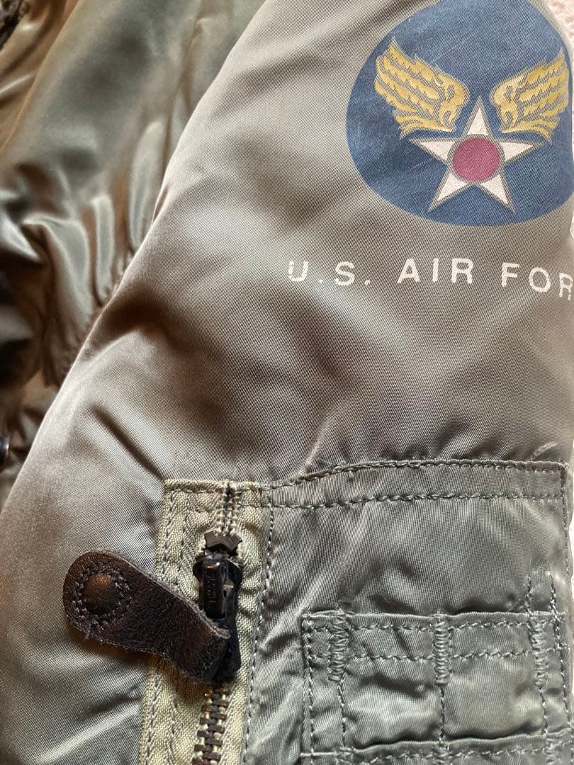 USA製 アルファ B-15D MOD フライトジャケット MA-1 38