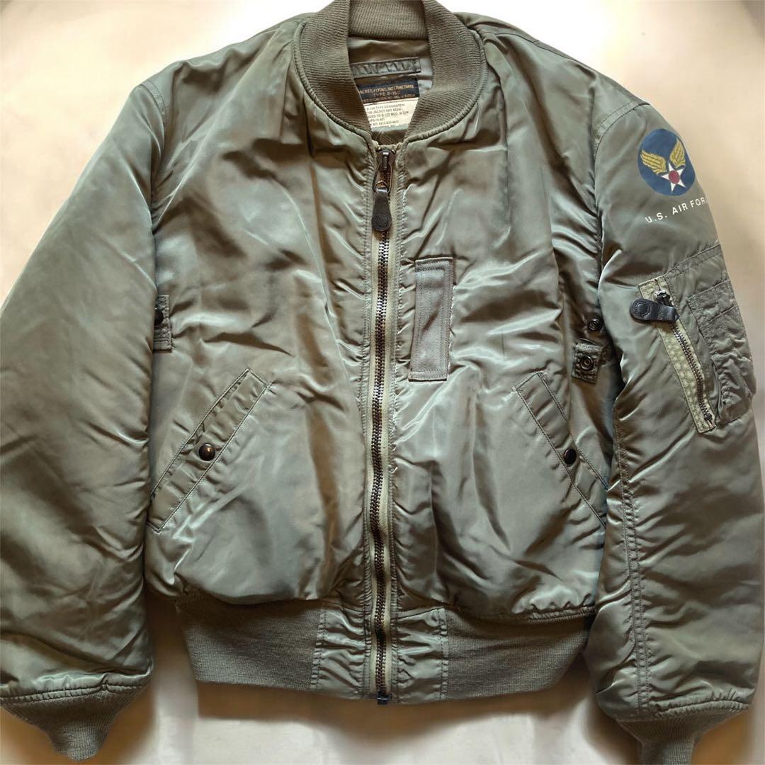 USA製 アルファ B-15D MOD フライトジャケット MA-1 38