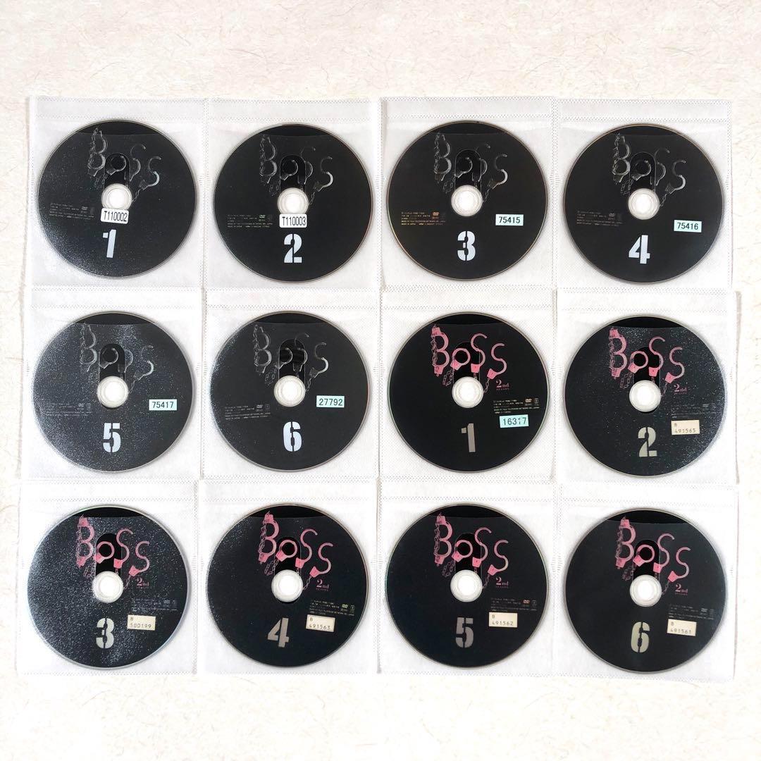 BOSS ボス 全6巻 + 2nd SEASON 全6巻 全12巻 DVD