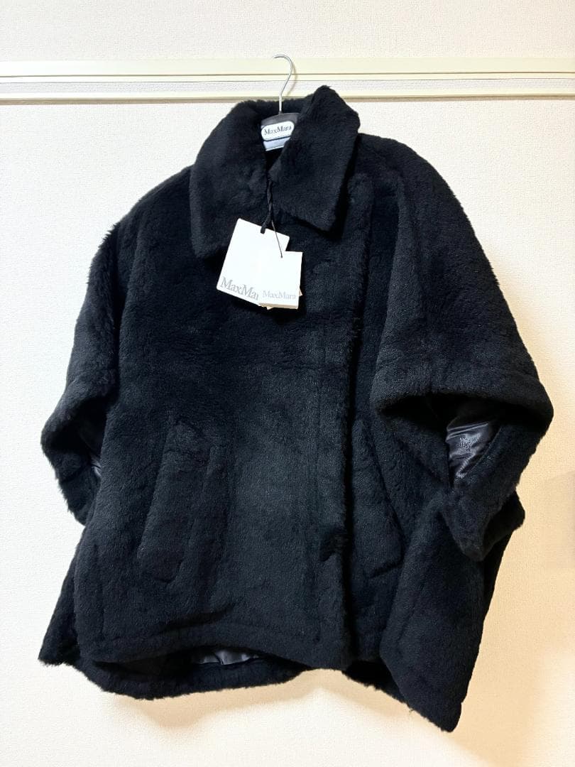 新品未使用！送料込み★Max Mara★TEBE テベ テディベア ケープ