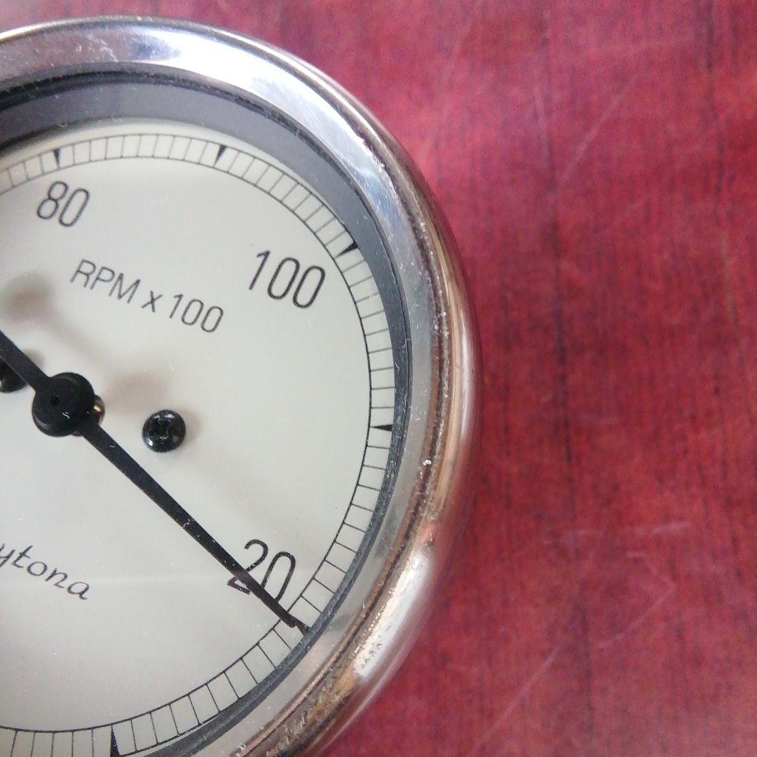 【ウッドストック】SR400 500 デイトナ　タコメーター　80パイ