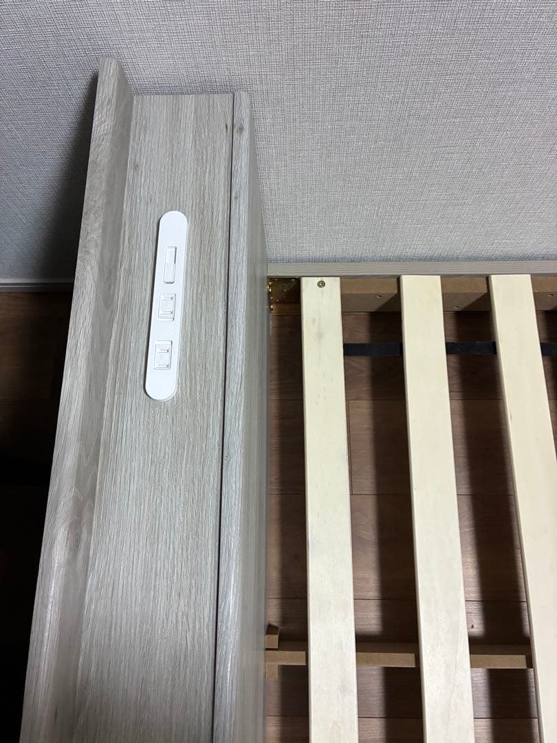 ローベッド　すのこ　ベッドフレーム単品（クイーンサイズ）