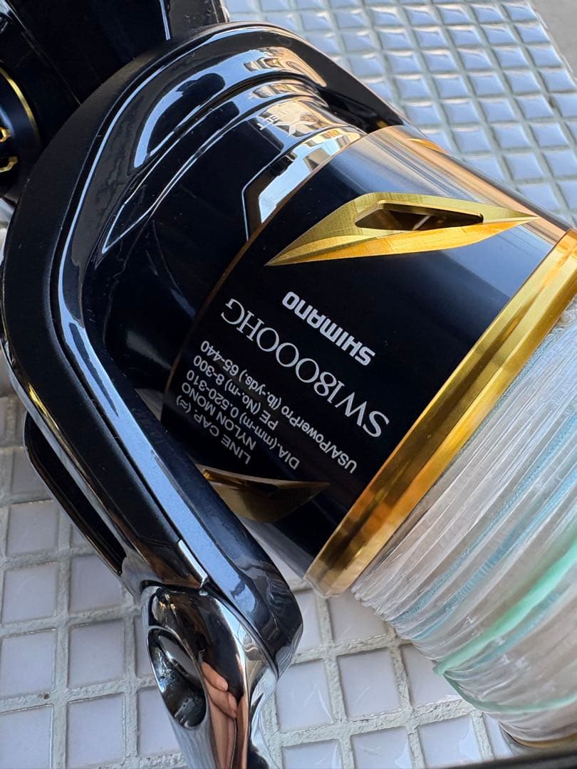 Shimano ステラSW18000HG スペアスプール付き