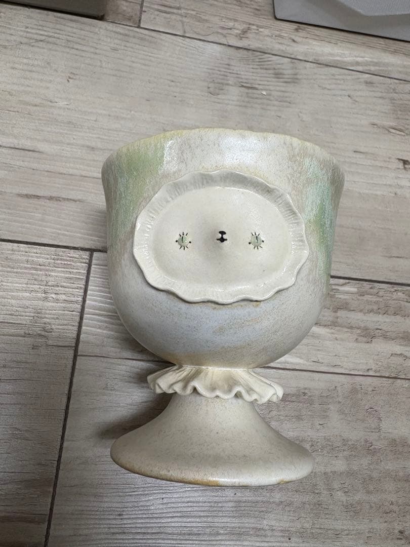 もりはるか　フリル猫ゴブレット✨新品未使用✨