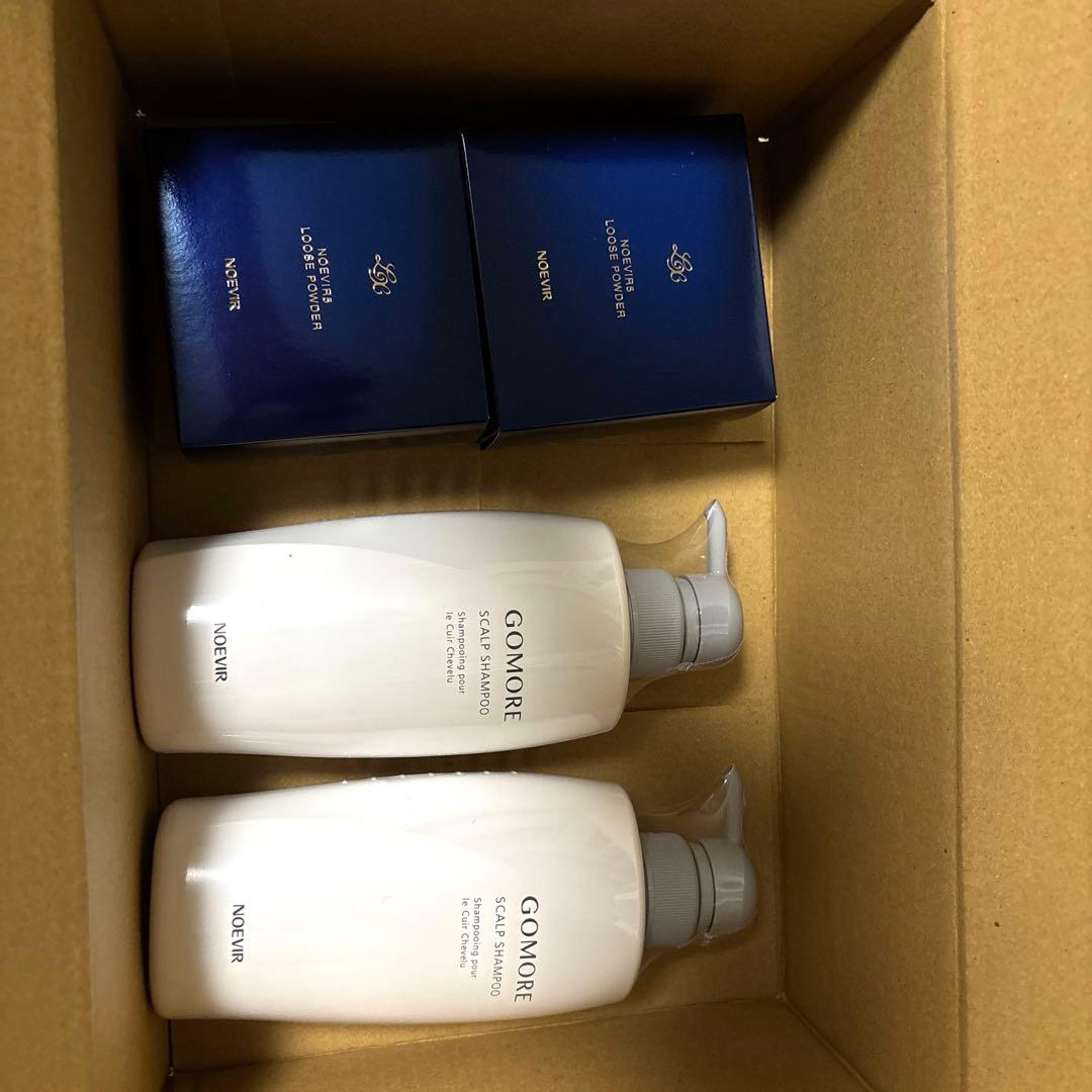 みー　ルースパウダーＬＸ　ゴーモア薬用シャンプー　✖️2個