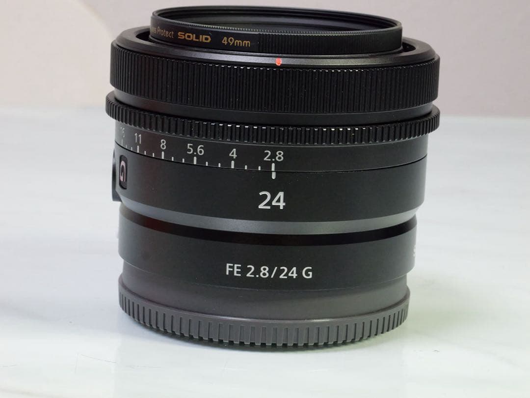 【美品】SONY FE 24mm F2.8 G レンズ SEL24F28G