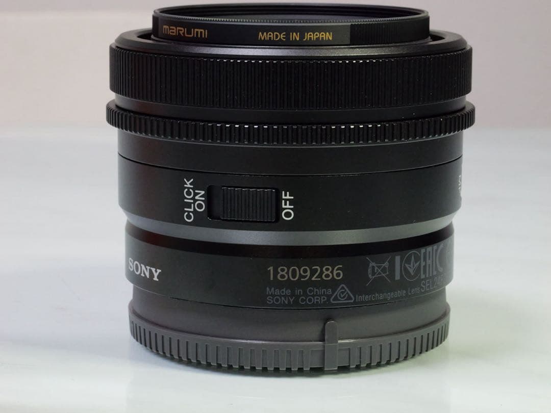 【美品】SONY FE 24mm F2.8 G レンズ SEL24F28G