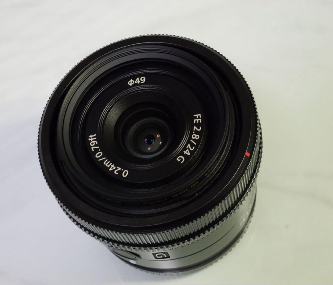 【美品】SONY FE 24mm F2.8 G レンズ SEL24F28G