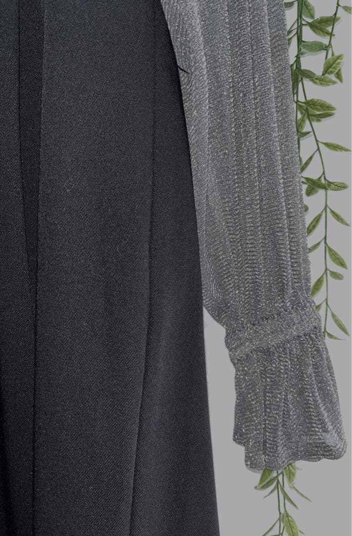 kana パーティー　パンツドレス　オケージョン　結婚式　黒