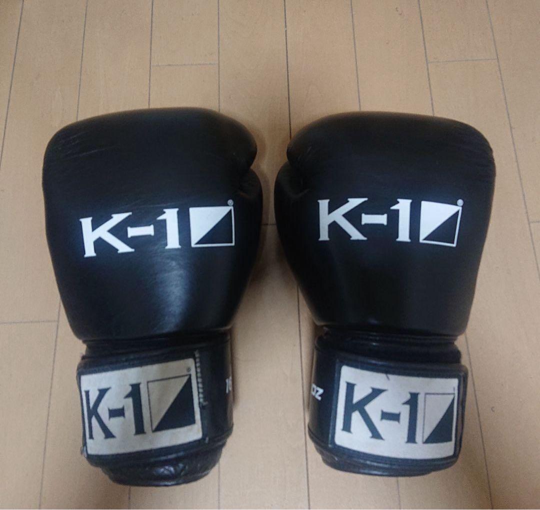 K-1 ボクシンググローブ 16oz ブラック