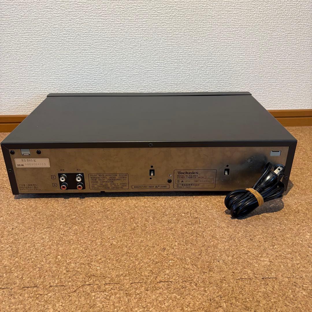 【現状品】Technics RS-B85 カセットデッキ テクニクス
