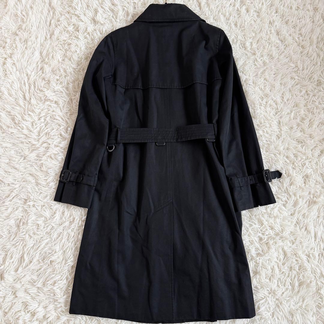 美品　バーバリーロンドン　トレンチコート　ライナー　ノバチェック　ブラック　M