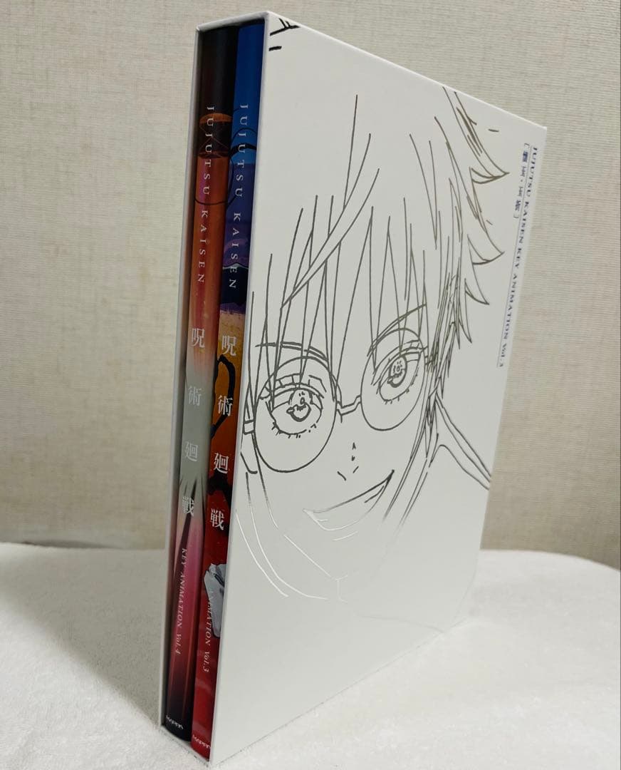 呪術廻戦 原画集 KEY ANIMATION Vol.3＆4 収納BOX付き