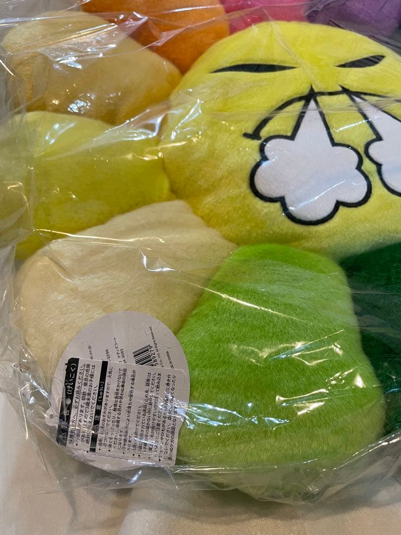 村上隆　kaikai kiki フラワー　クッション　60cm 顔文字　絵文字