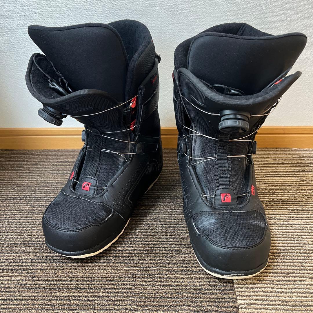 HEAD スノーボードブーツ STRIKE BOA ブラック 27.0cm