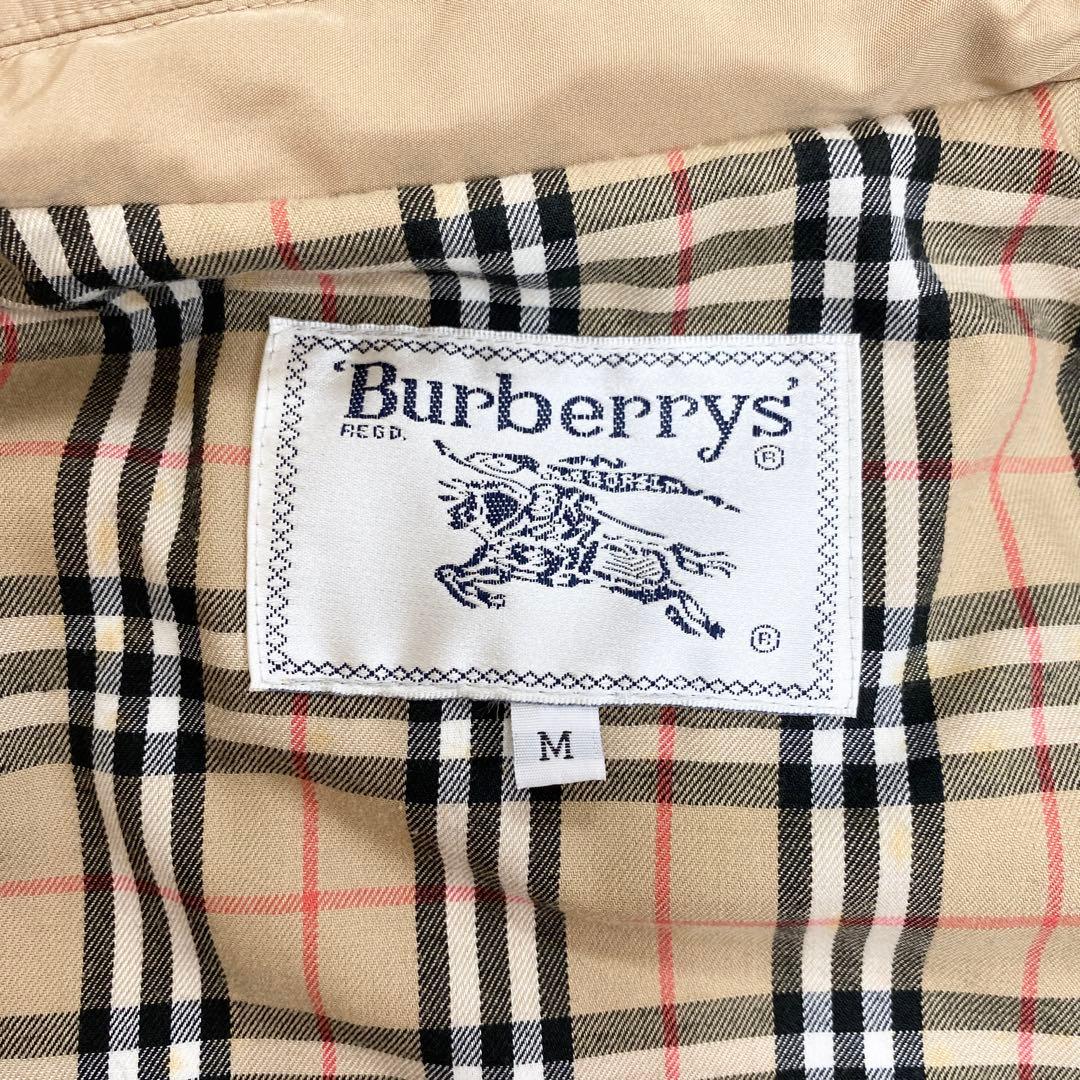 【極美品】バーバリー ジャケット ブルゾン ノバチェック ロゴ ナイロン 軽量