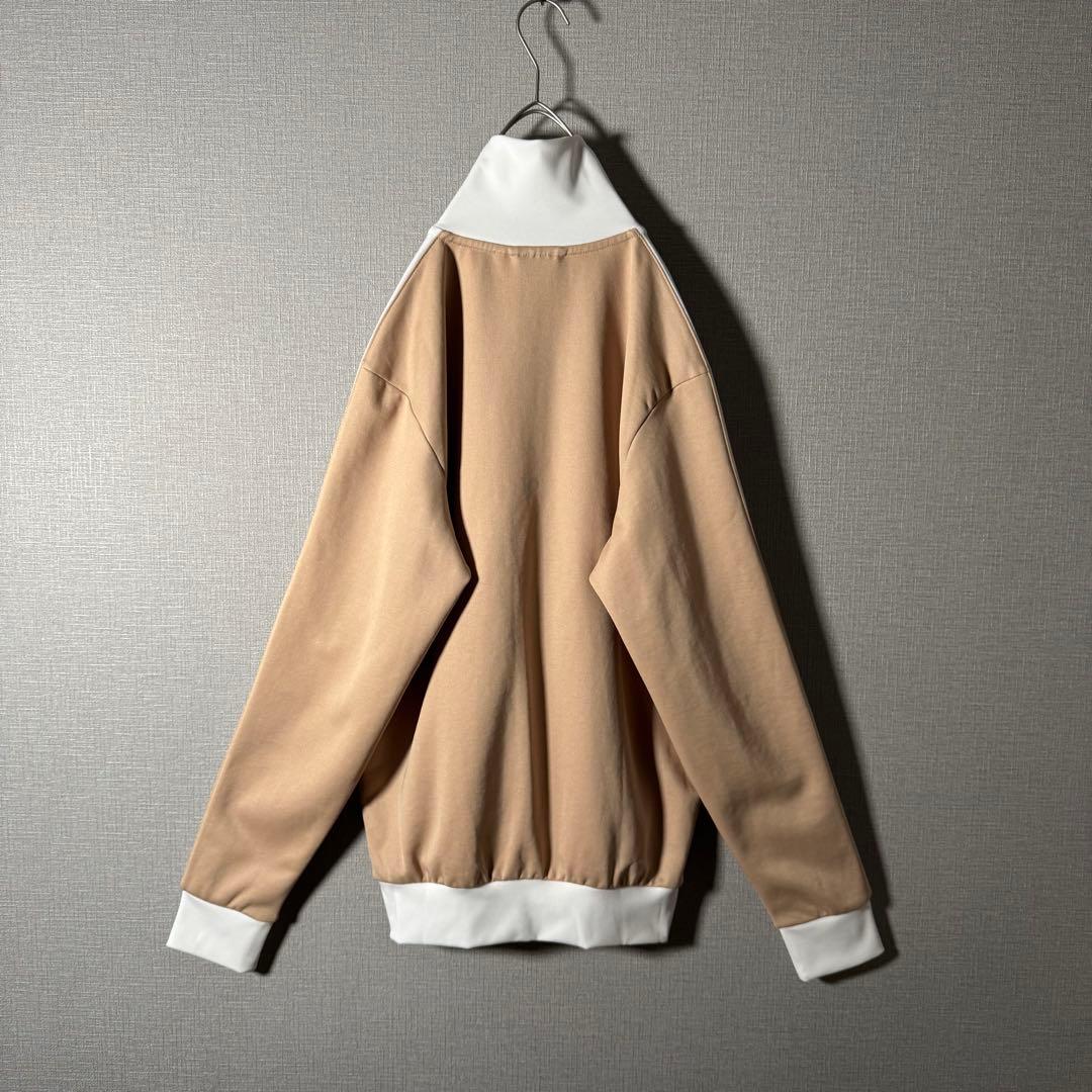 好配色★adidas トラックジャケット ベッケンバウアー 刺繍 ベージュ L