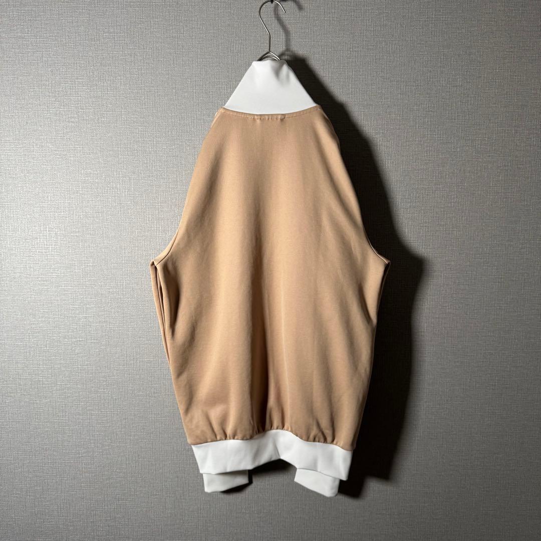 好配色★adidas トラックジャケット ベッケンバウアー 刺繍 ベージュ L